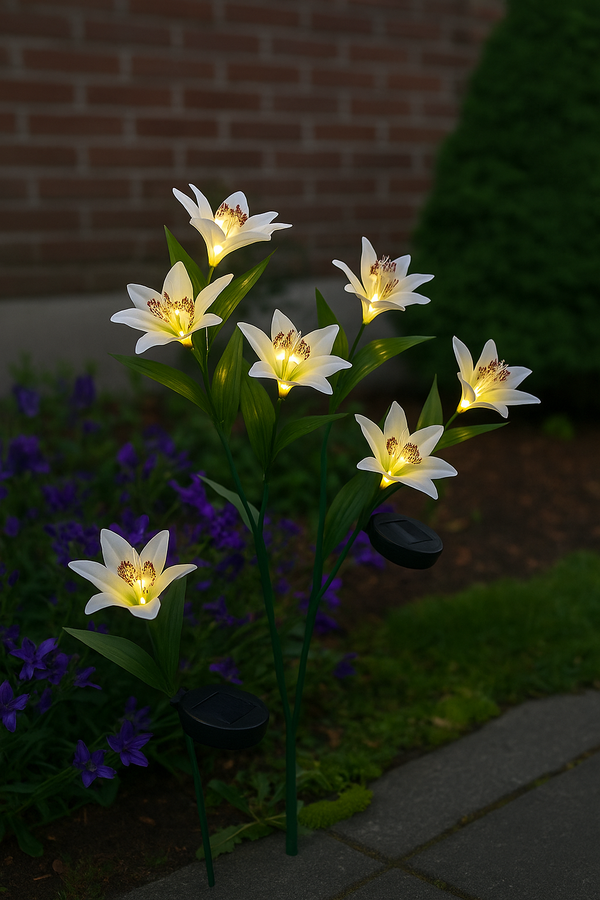 Solar Rose Garden Light – Outdoor Decorative Lamp