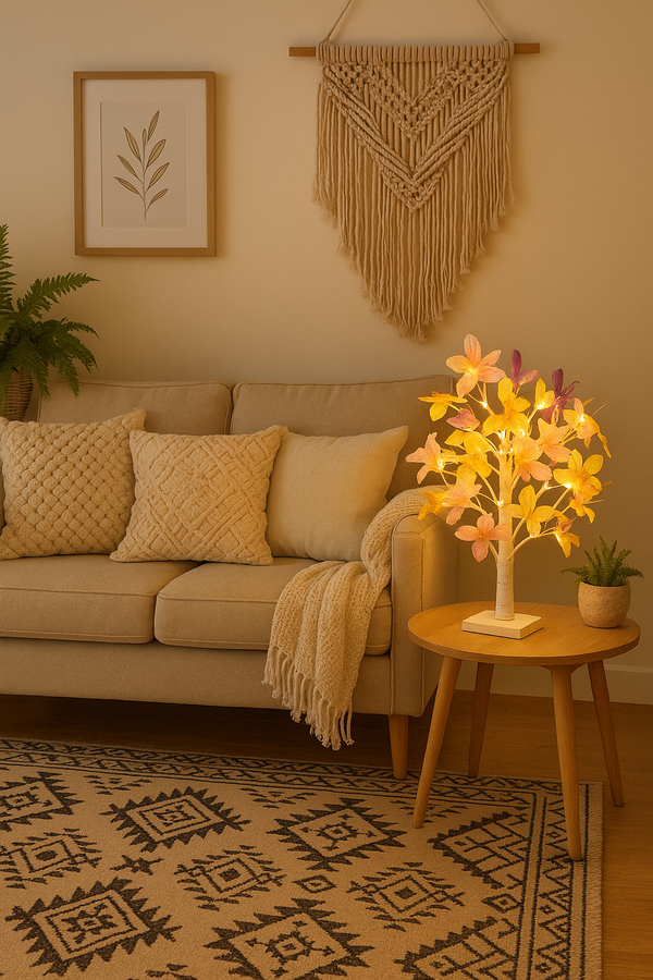 Floral Blossom Tree Lamp – LED Decorative Light