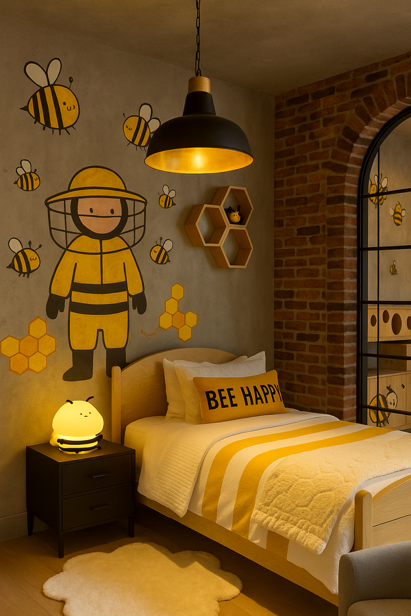 Bee Buddy Night Light – Soft Glow Children's Lamp