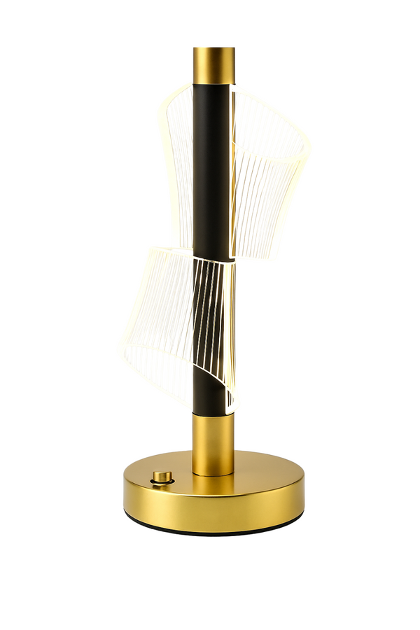 Sculpted Elegance LED Table Lamp