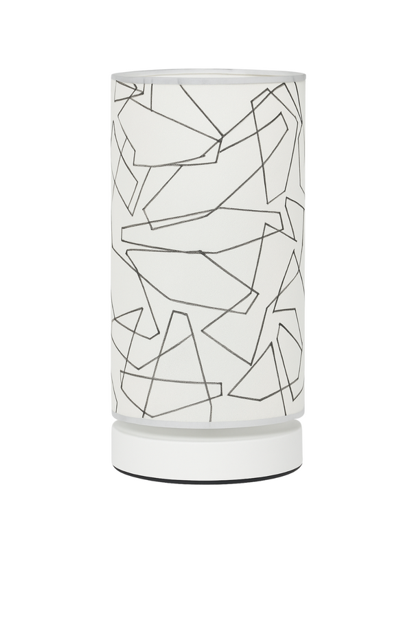 Modern Geometric Table Lamp – Artistic Glow for Any Space