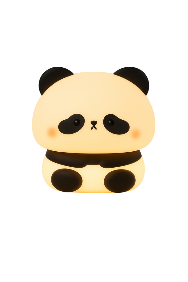 Panda Night Light – Soft Silicone LED Lamp for Kids