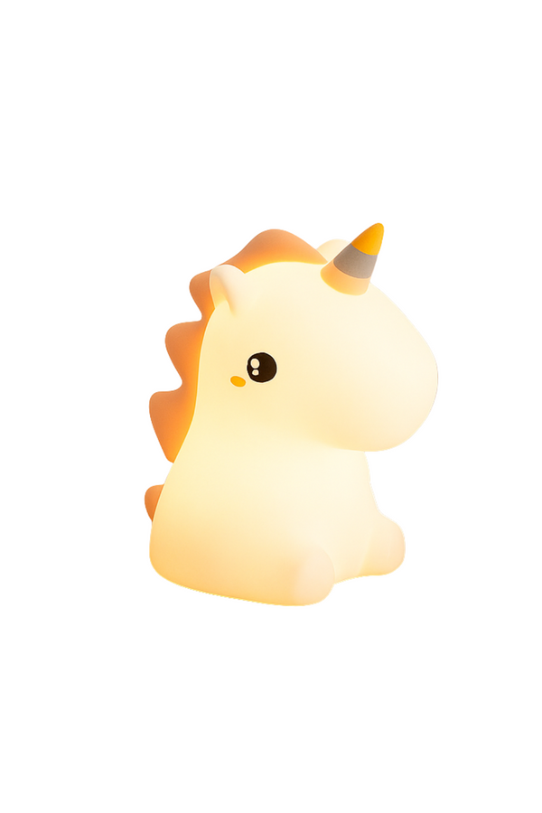 Magical Unicorn Night Light – Soft Glow Silicone Lamp for Kids